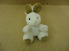 Telefora Rabbit Bunny 9in Snuggly White/Brown -- New