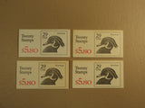USPS Scott 2484a 29c Wood Duck 4 Books 1991 80 Stamps Mint Booklet -- New