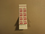 USPS Scott 1288Bc 15c Oliver Wendell Holmes 3 Books 1978 72 Stamps Mint Booklet -- New