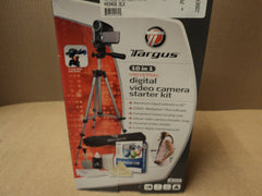 Targus Digital Camera Starter Kit Black/Silver 10 in 1 Universal TGK-VK850 -- New
