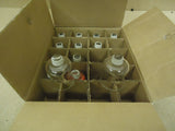 Designer Lot of 13 Candle Holders 3in H x 2 3/8in Diameter Clear Tealights Glass -- New