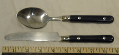 Silverware 9in x 1in x 1in Metal Plastic  -- Used