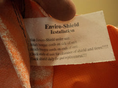 R&R Tire Protectors Scissors Lift Drip Diaper 73in x 58in Genie 2046 3246 2646 -- Used