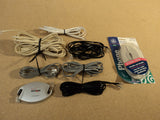 GE Phone Cord 7-Feet to 25-Feet Ivory Gray Lot Of 8 TL96589 -- Used