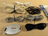 GE Phone Cord 7-Feet to 25-Feet Ivory Gray Lot Of 8 TL96589 -- Used
