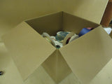 Designer Box (18in x 16in x 16in) of Ribbons Multicolor Various Sizes & Lengths -- New