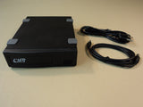 CMS Peripherals Automatic Backup System Drive Enclosure Black 3.5-in USB2.0 -- New