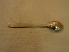 Handcrafted Vintage Sundae Spoon 7-in Thailand Buddha Flatware 1960's Brass -- Used