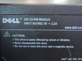 Dell 24X CD-RW Laptop Module Internal Black 19771030-D5 Genuine/OEM 7P746-A00 -- Used
