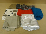 Designer Box of Material Multicolor Various Sizes Fabric -- New