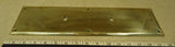 Brass Vintage Door Handle Push Plate 16in x 4in x 1/4in Solid Brass -- Used
