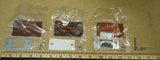 Door Strike Plate with Hardware 2 3/4in x 1 1/4in Metal  -- New