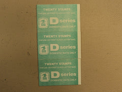 USPS Scott 2113a D Series 22c 1985 Eagle 3 Books Of 20 60 Stamps 6 Panes -- New