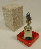 Gorham Christmas 1979 Santa Bell 5 1/4in 2 1/2in x 2 1/2in Silverplate -- Used