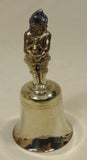 Gorham Christmas 1979 Santa Bell 5 1/4in 2 1/2in x 2 1/2in Silverplate -- Used