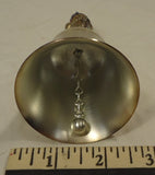 Gorham Christmas 1979 Santa Bell 5 1/4in 2 1/2in x 2 1/2in Silverplate -- Used