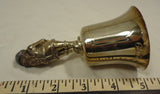 Gorham Christmas 1979 Santa Bell 5 1/4in 2 1/2in x 2 1/2in Silverplate -- Used