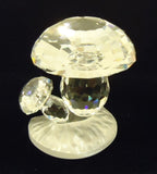 Swarovski Mushrooms 1 1/2in x 1 1/2in x 1 1/2in Crystal  -- New