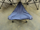 Northpole Fold Out Camping Table 4 Chairs 50in L x 50in W x 24in H Purple -- Used