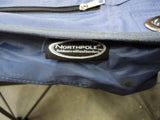 Northpole Fold Out Camping Table 4 Chairs 50in L x 50in W x 24in H Purple -- Used
