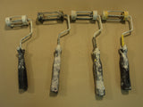 Professional 4-Inch & 3-Inch Roller Frames Lot of 4 For Standard Roller Covers -- Used