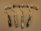 Professional 4-Inch & 3-Inch Roller Frames Lot of 4 For Standard Roller Covers -- Used