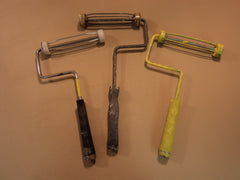 Professional 7-Inch Roller Frames Lot of 3 Standard Cover Size -- Used