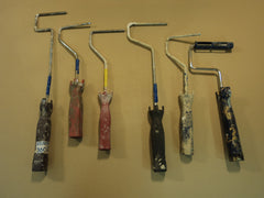 Professional 4-Inch Weenie Roller Frames Lot of 6 12-in to 17-in Long -- Used