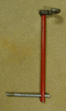 Leverage Wrench 12 1/2in x 5in x 2in x 1/2in Red Metal  -- Used