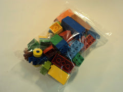 Lego Building Blocks and Accessories Multicolor Lot of 57 Plastic -- Used