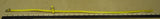 Wilson Pet Harness Adjustable 30in x 1/2in Yellow Leather Metal  -- Used