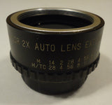 Kalcor 2X Auto Lens Extender for Pantex with Case Vintage * Metal Plastic  -- Used