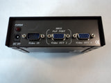 ConnectGear 2 Port Video Splitter 250 MHz Black CG25VS2 -- Used