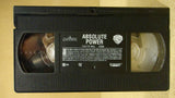 Warner Bros. Absolute Power VHS Movie * Plastic * -- Used