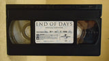 Universal End Of Days VHS Movie * Plastic * -- Used