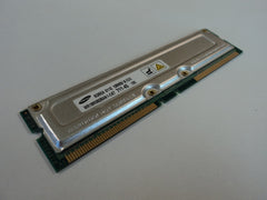 Samsung RAM Memory Module 128MB PC700 RDRAM RIMM 184-Pin RAMBUS MR18R0828AN1-CK7 -- New