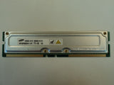 Samsung RAM Memory Module 128MB PC700 RDRAM RIMM 184-Pin RAMBUS MR18R0828AN1-CK7 -- New