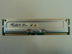 Samsung RAM Memory Module 128MB PC600-53 184-Pin RAMBUS MR16R0828BN1-CG6 -- New