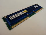 Samsung RAM Memory Module 64MB PC800-45 RDRAM RIMM MR16R0824AN1-CK8 -- New