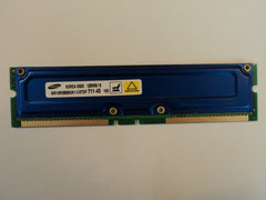 Samsung RAM Memory Module 128MB PC700 RDRAM RIMM non-ECC MR16R0828AN1-CK7DF -- New