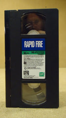 Fox Rapid Fire VHS Movie * Plastic * -- Used