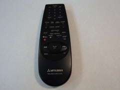 Mitsubishi Remote Controller TV VCR Black HS-U510 U410 U110 Vintage -- Used