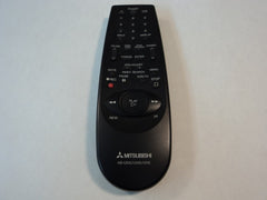 Mitsubishi Remote Controller TV VCR Black HS-U510 U410 U110 Vintage -- Used