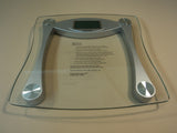 Taylor 440LB Capacity Digital Scale Silver/Clear 1.6in Tall Digits 7516 Glass -- Used