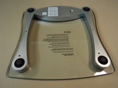 Taylor 440LB Capacity Digital Scale Silver/Clear 1.6in Tall Digits 7516 Glass -- Used