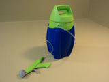 Crayola Deluxe Marker Airbrush Sprayer Unit Only Blue/Green 999675 04-1913 -- New