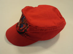 Gertex Boys' Hat Spiderman 100% Cotton Male Kids 2T-4T Reds -- Used