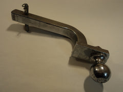 Draw-Tite Tow Hitch 3-in Drop Silver 2-in Ball 3500 Lbs 36011/12 3295 Steel -- Used