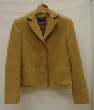Jones New York Signature Coat Wool Female Adult 6P Camel Solid -- New No Tags