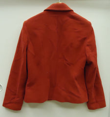 Annex Coat Wool Female Adult 8 Red Solid 13-110rt -- New No Tags